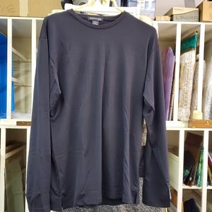 Long Sleeve Navy Blue Shirt